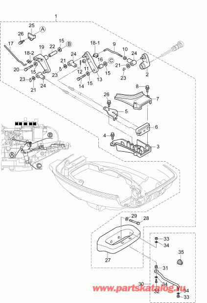 ��������� ����� EVINRUDE E15PL4AAA  - ������������� & ����������� ��������age (������������� ���������� Models)