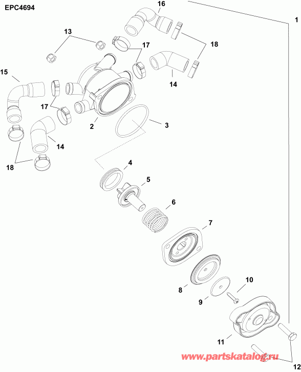 ��������� ����� ������� E175DMXAAC  - ������ ������ �������� ���� / water Pressure Relief Valve