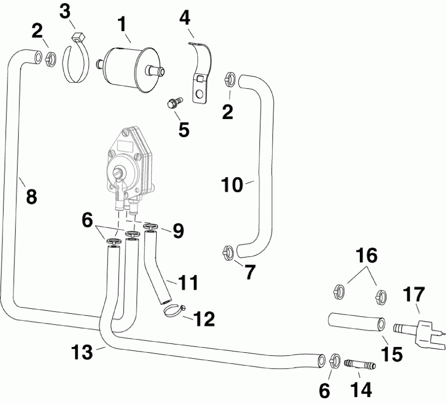 ��������� EVINRUDE E50DPLAAA  - ��������� ������