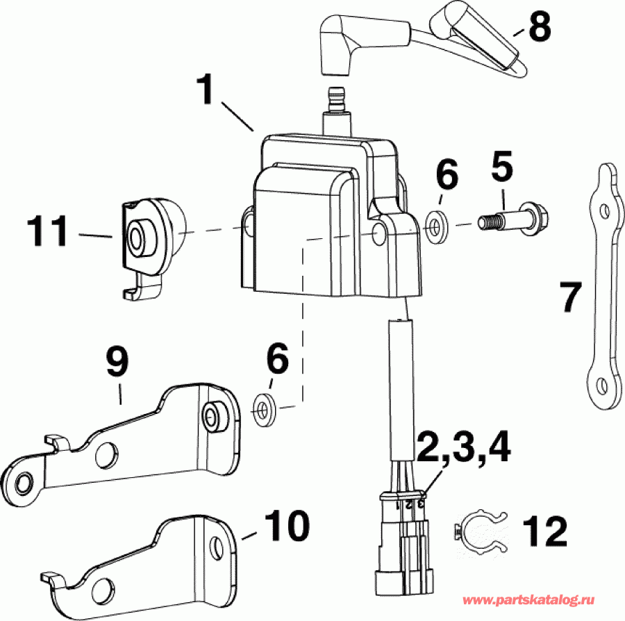  EVINRUDE E55MRLAAA  - ������� ���������