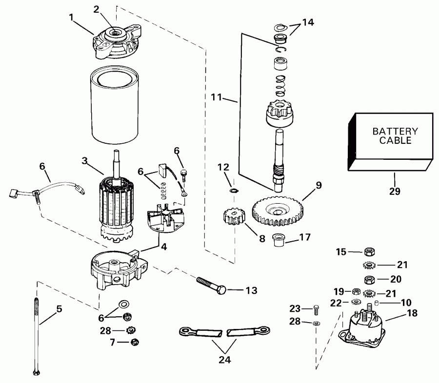 ��������� �������� ����� Evinrude E150FCXSSM FFI, Elec Start, TNT, 25 IN.   - ectric Starter - ectric �������