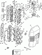  &   (Carburetor & Intake Manifold)