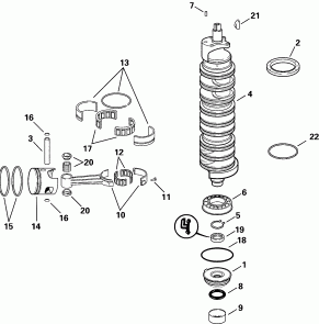  &  (Crankshaft & Pistons)