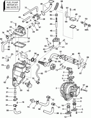 Fuel  & Components (Fuel Bracket & Components)