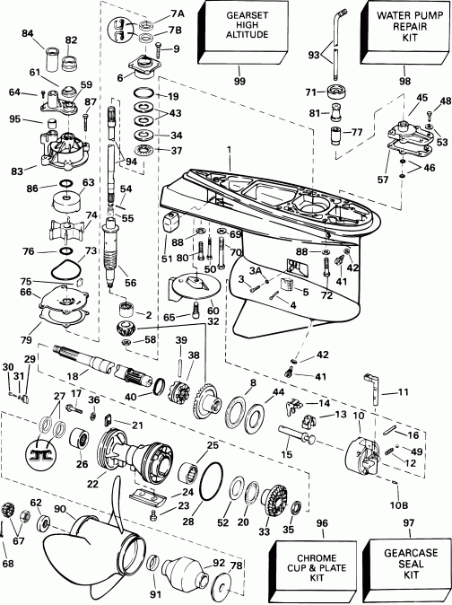 ����� EVINRUDE E200FPXSSH FFI, Elec Start, TNT, 25 IN s  - Standard Rotation - Fx - Fpx - Fz - Fpz Models - �������� Rotation - Fx - Fpx - Fz - Fpz Models