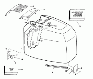   () - Evinrude (Engine Cover - Evinrude)