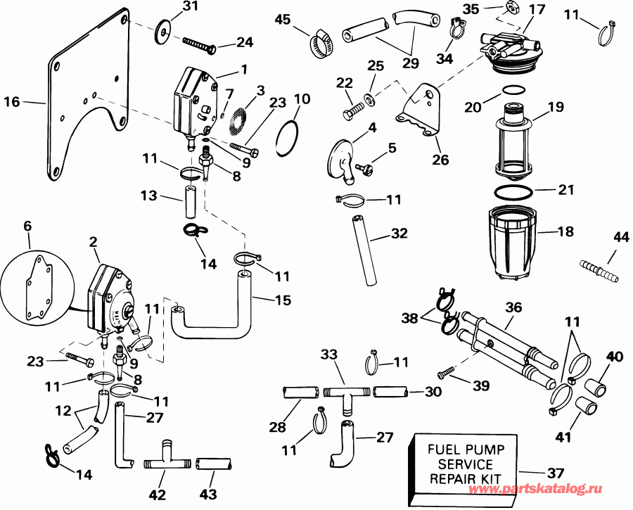 ��������� Evinrude E105WPLSIF commercial, elec start, TNT,   - el ����� & ������ / el Pump & Filter