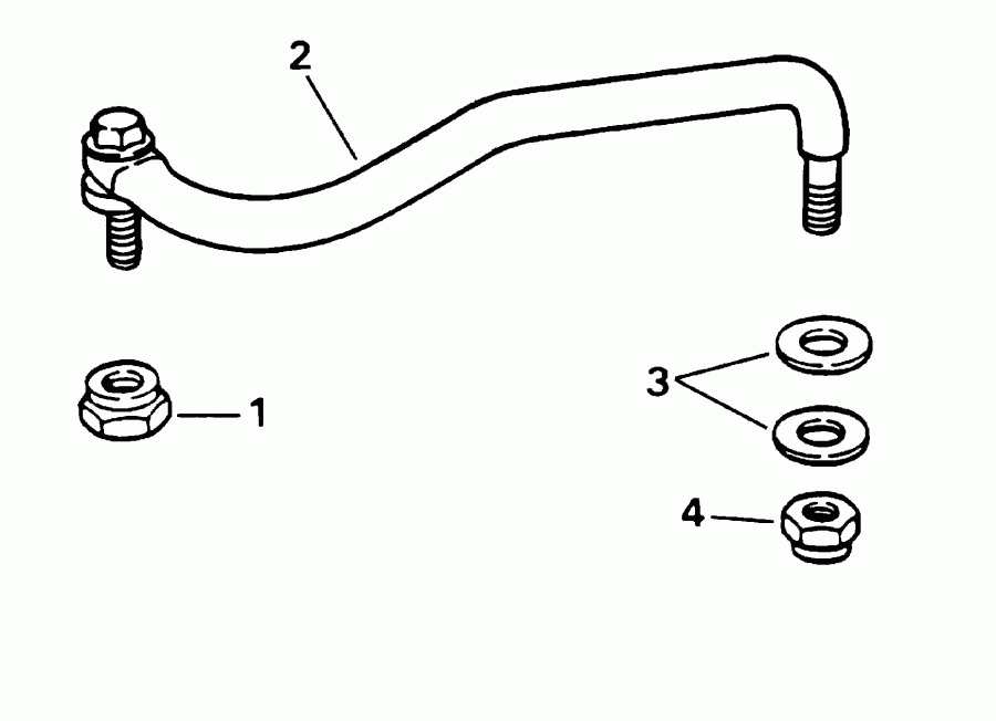 ����� ������� E10R4SID 4-stroke, rope start, tiller, 1  - El, Evl Models Only - El, Evl Models Only