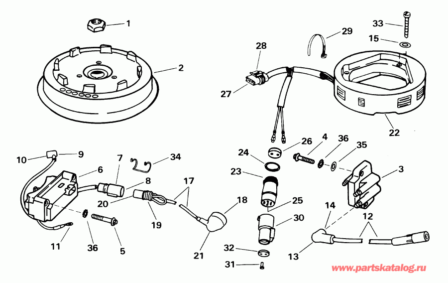 ��������� �������� ����� EVINRUDE E10TEX4SID 4-stroke, elec start, tiller,  - Rope