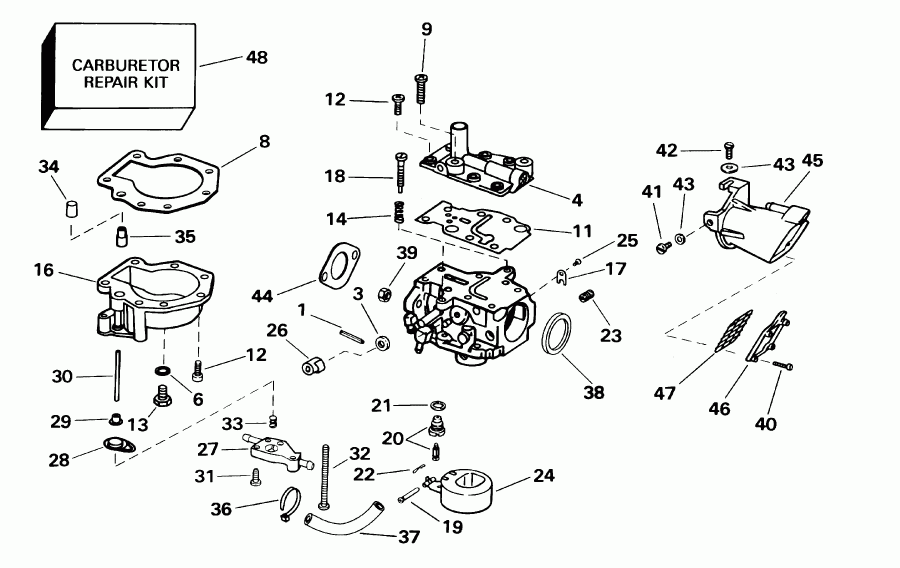 ��������� Evinrude E10TVX4SIC 4-stroke, elec start, tiller,  - 15 Hp - 15 Hp