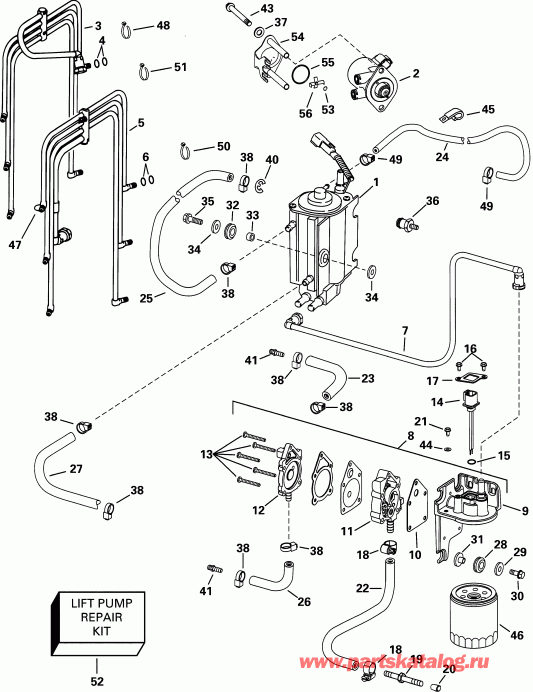 ��������� EVINRUDE E150FCXSIF FFI, elec start, TNT, 25 in s  - el Components / el Components
