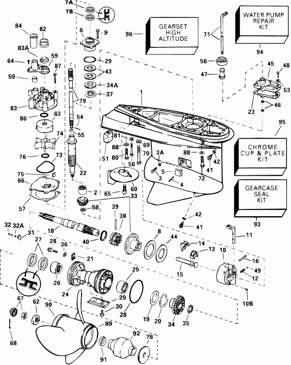  Evinrude E150FSLSIF FFI, elec start, TNT, 20 in s  - �������� Rotation - Fsl, Fs, Fpx, Fx Models - Standard Rotation - Fsl, Fs, Fpx, Fx Models