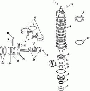  &  (Crankshaft & Pistons)