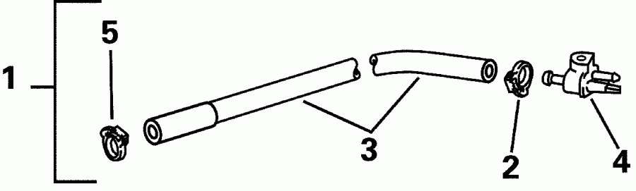 ����� EVINRUDE E150WPLSIF commercial, elec start, TNT,   - el Connector & Hose / el ��������� & �����