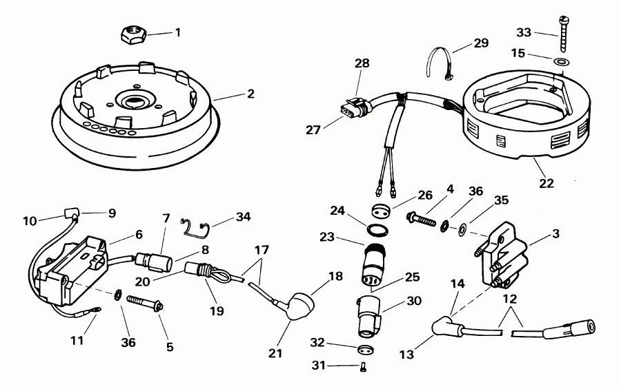 ����� ������� E15RL4SID 4-stroke, rope start, 20 in sh  - ����