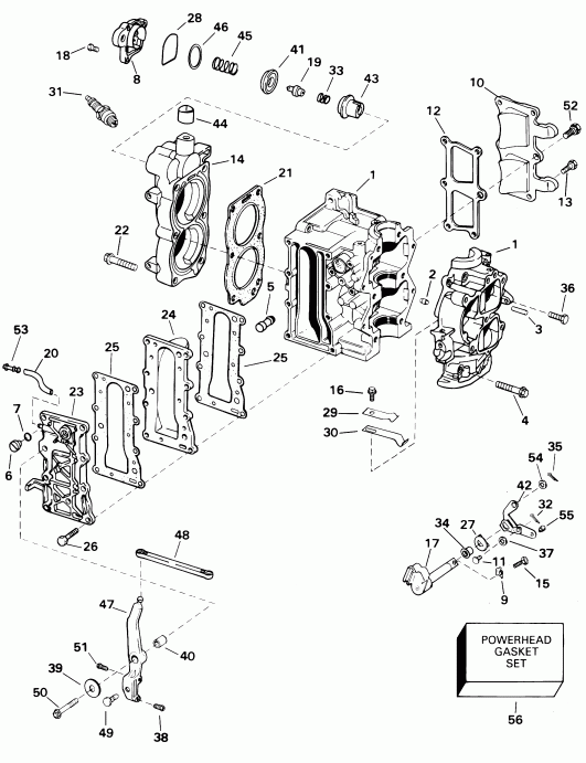 ��������� �������� ����� EVINRUDE E15WRLSIR commercial, rope start, tiller  - linder & ������ ���������