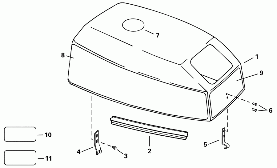 ��������� ��������� EVINRUDE E15WRLSIR commercial, rope start, tiller  - Evinrude