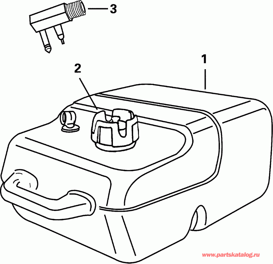 ��������� �������� ����� EVINRUDE E25TEL4SIC 4-Stroke, Elec. Start, Tiller  - 6 ������