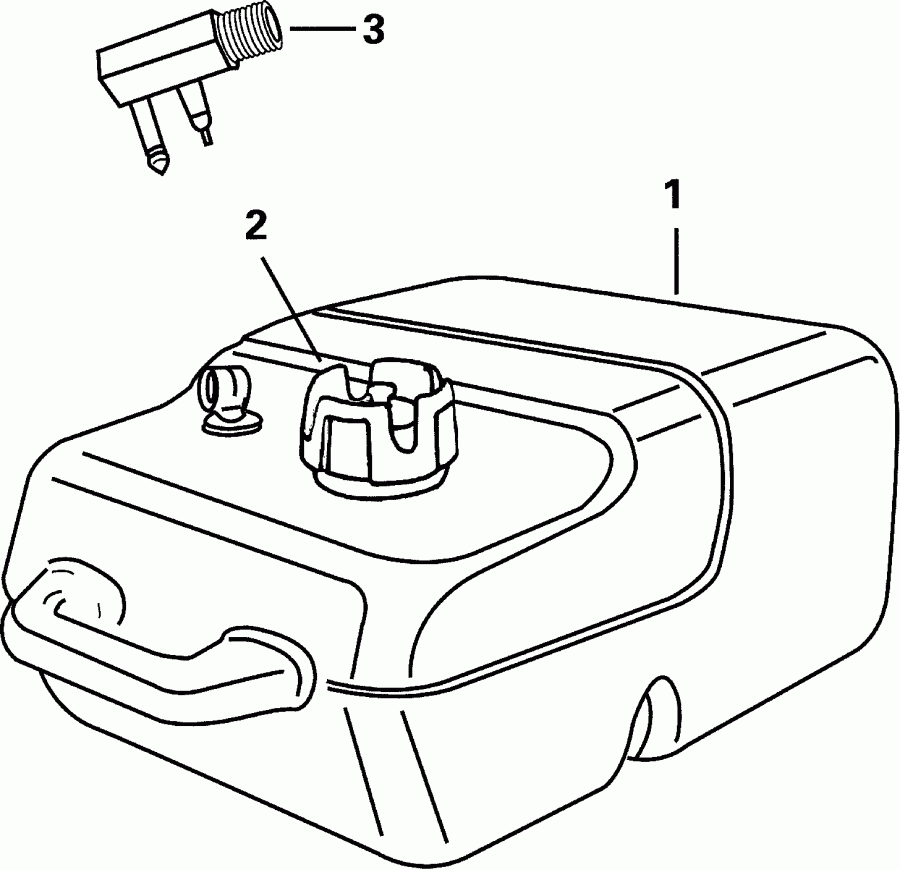 ��������� Evinrude E30R4SIC 4-Stroke, Rope Start, Tiller, 1  - 6 Gallon - 6 ������
