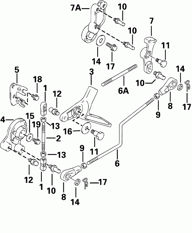 �������� ��������� ����� EVINRUDE E30RL4SIC 4-Stroke, Rope Start, Tiller,   - rottle ����������