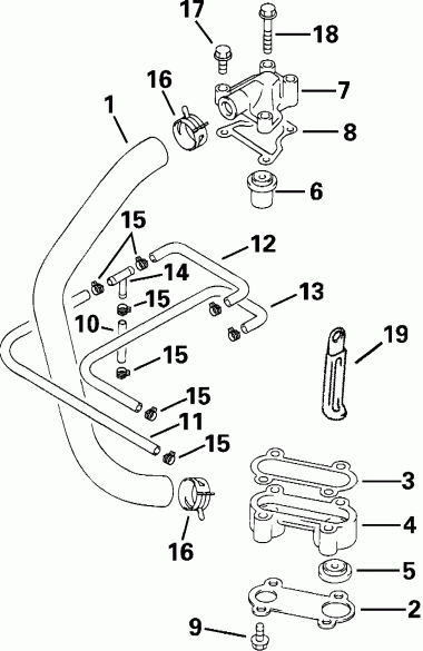 ��������� ����� ������� E40PL4SIR 4-Stroke, Elec Start, TNT, 20   - ermostat