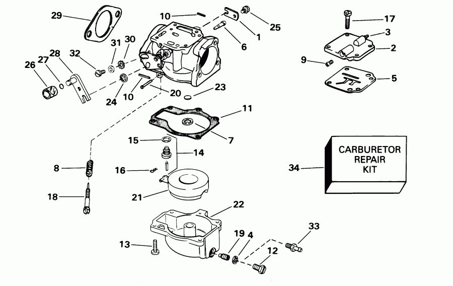  ������� E40WRLSIR commercial, rope start, 20 in   - rburetor / rburetor