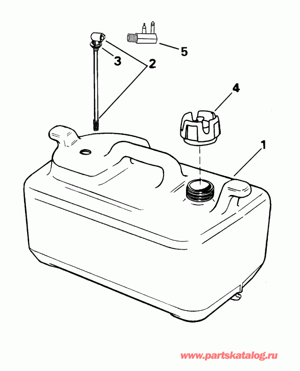 ��������� ��������� EVINRUDE E40WRYSIR commercial, rope start, 25 in   - 6 Gallon