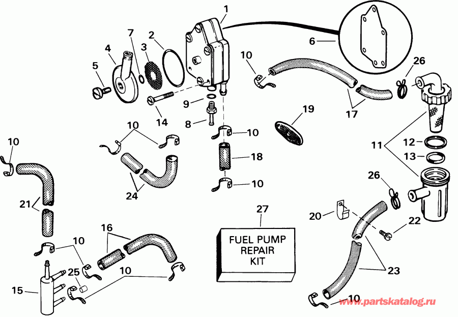 ��������� ������� E55WRLSIR commercial, rope start, 20 in   - el ����� & ������ - el Pump & Filter