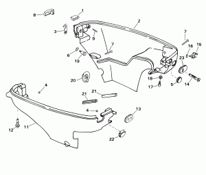 ������ ������ ��������� (Lower Engine Cover)