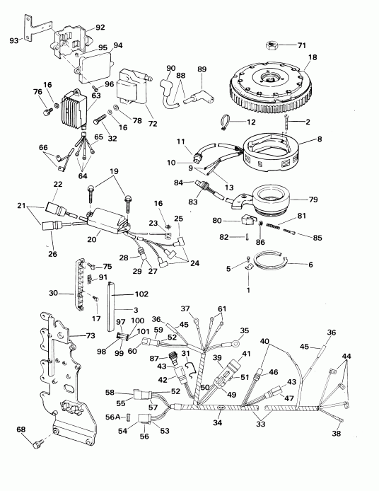  ������� E65WELSIR Commercial, elec start, 20 in   - nition System - nition System