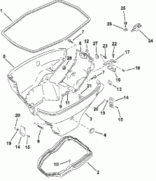 ������ ������ ��������� (Lower Engine Cover)