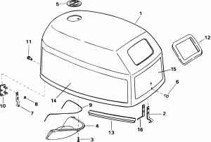 ������ ��������� (�����) (Engine Cover)