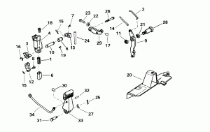 ������������� & ����������� ��������age (Shift & Throttle Linkage)