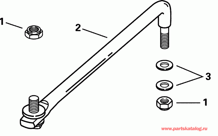 �������� ��������� ����� EVINRUDE RE115FLSIF FFI, elec start, TNT, 20 in s  - eering Link Kit / ee������ ����������� Kit