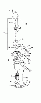 ����� Evinrude RE200FSSIF FFI, elec start, TNT, 20 in s  - arter Motor - arter Motor