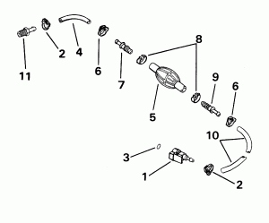 ��������� ����� & ��������� ����� - 5 / 16 ���� I.d. (�����) (Fuel Hose & Primer Bulb - 5/16 In. I.d. (optional))