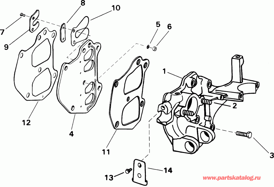 ����� ������� SE15BASIR rope start, tiller, 15 in shaf  - take ��������� / take Manifold