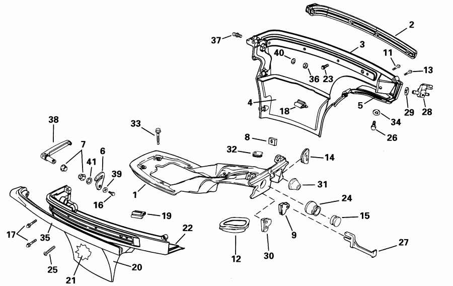 ��������� ��������� ������� SE15BASIR rope start, tiller, 15 in shaf  - wer ������ ��������� (�����)
