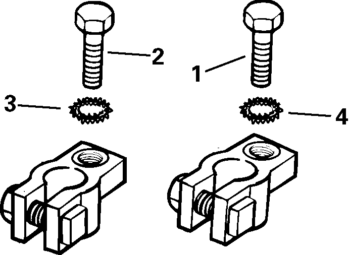 ����� Evinrude E200FPLSTM  - ttery Terminal Kit / ttery ������ Kit