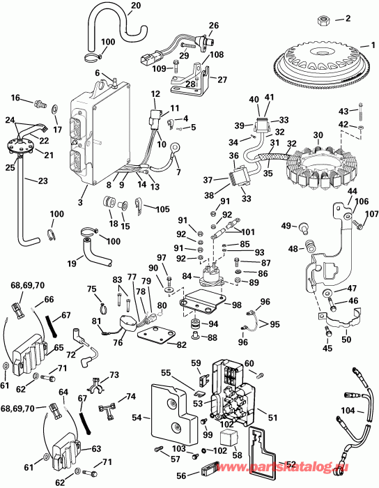 ��������� ����� ������� E225FCZSTM  - ectrical System