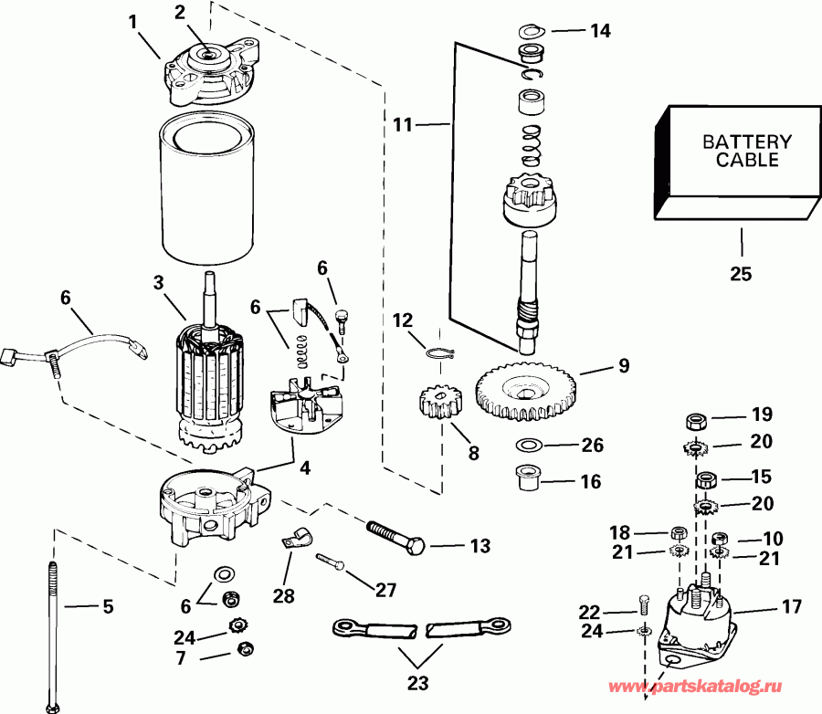 ��������� �������� ����� ������� E115FPXSRE  - ectric Starter