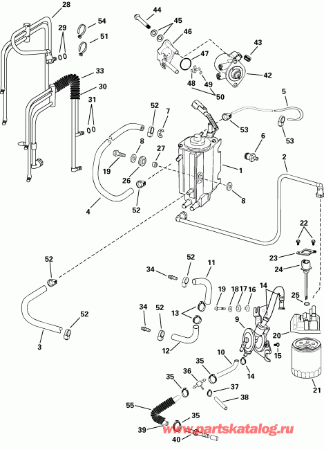    EVINRUDE E115FPXSRE  - el Components