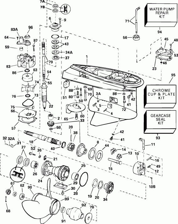  EVINRUDE E150FPLSRS  - Pl - Sl Models / Pl - Sl Models