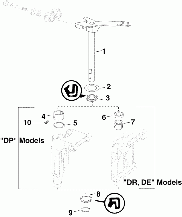 �������� ��������� ����� ������� E40DRLSRC  - eering Arm - ee������ �����