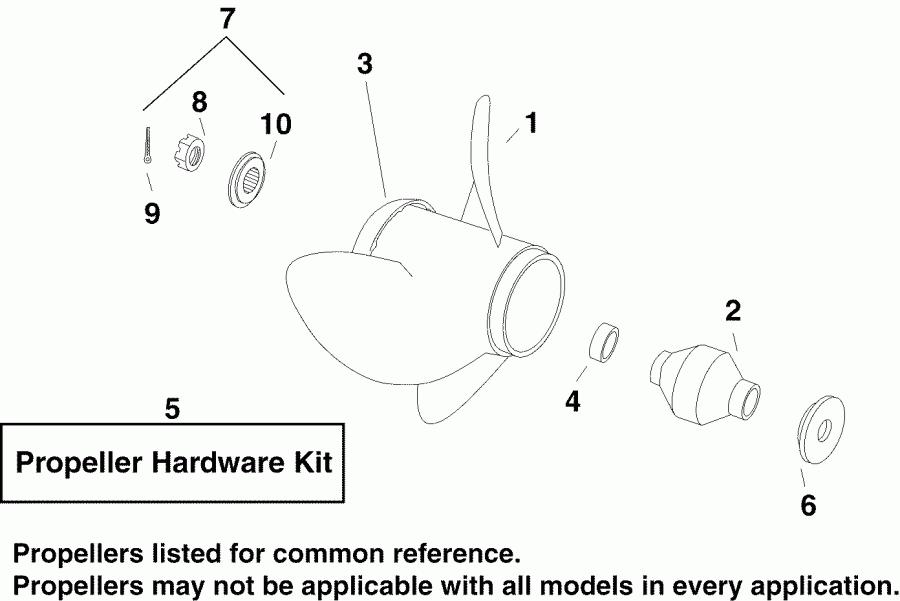 ��������� ��������� ������� E90DPXSRC  - uminum & Stainless 3 Blade ������� ����s / uminum & Stainless 3 Blade Propellers
