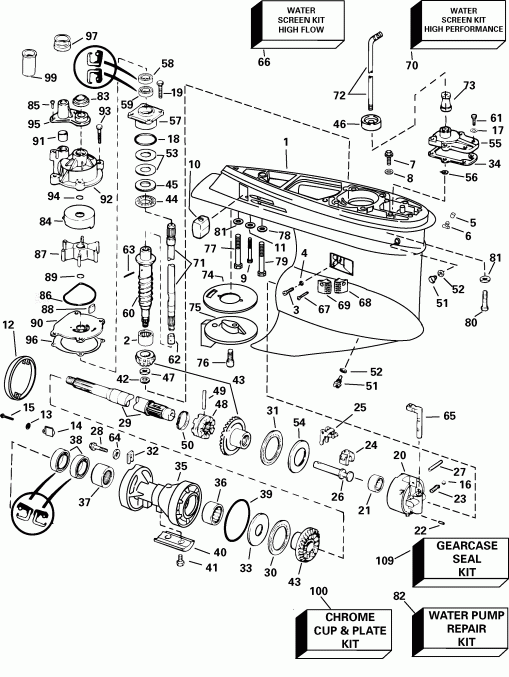 ��������� ����� EVINRUDE E115FPXSOD  - Fpx Models - Fpx Models