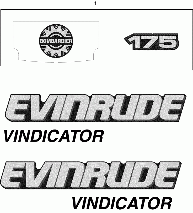  Evinrude E175MFXSOS  - cals - cals