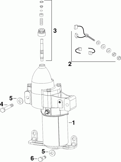   Evinrude E225DHLSOC  - arter Motor / arter Motor
