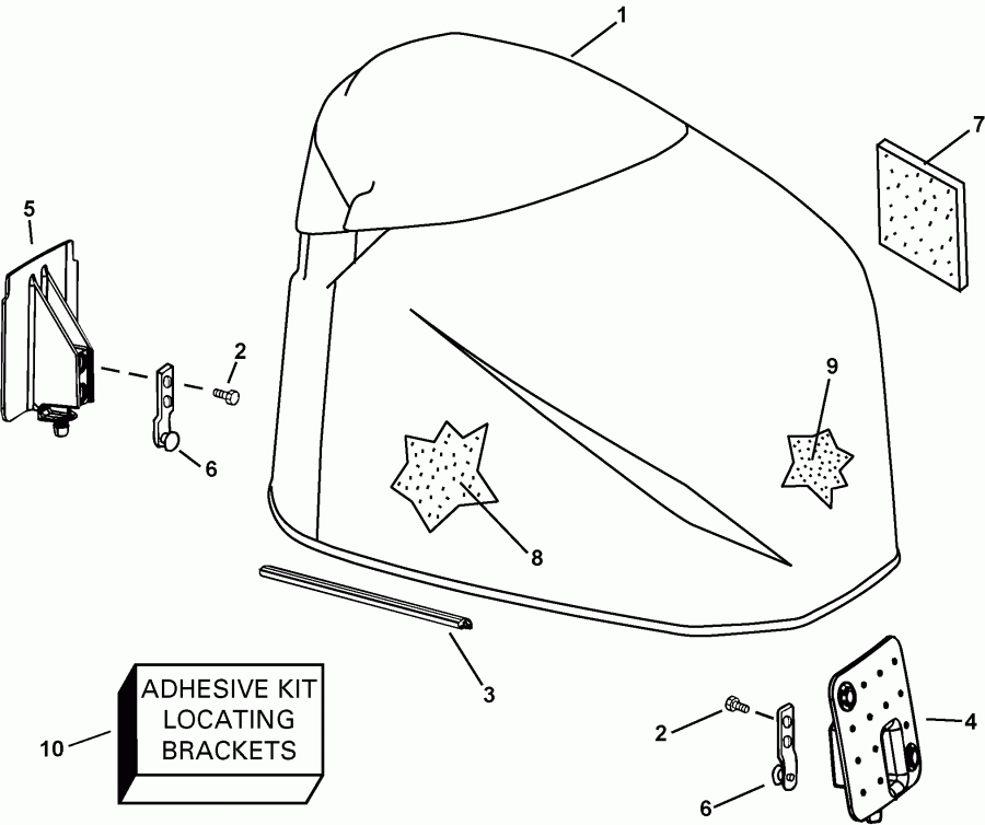  EVINRUDE E225FPXSOE  - gine ������