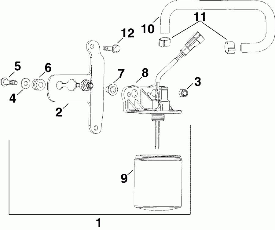 ��������� �������� ����� Evinrude E250DCXSOC  - el Filter / el ������